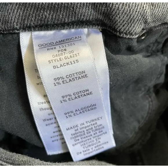 Good American Classic Straight Leg Jeans - Picture 4 of 8